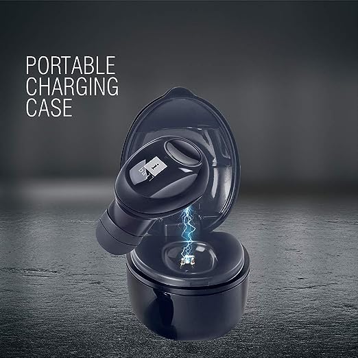 iBall B9 Nano Earwear Ring-Dock Bluetooth Wireless in Ear Earphones with Mic (Black) iBall B9 Nano Earwear Ring-Dock Bluetooth Wireless in Ear Earphones with Mic (Black)